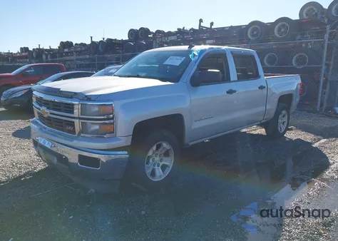 2014 Chevrolet Silverado 1500 2Lt из США, поврежденный, VIN 3GCPCREC7EG218985